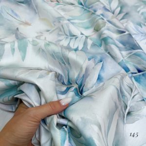 Сатин цветы 145