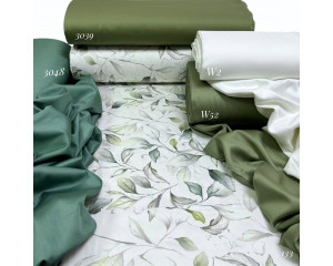 Сатин цветы 133