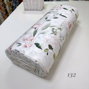 Сатин цветы 132