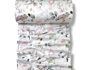 Сатин цветы 132