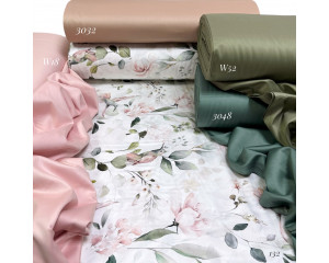 Сатин цветы 132