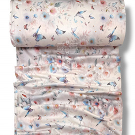 Сатин цветы 137