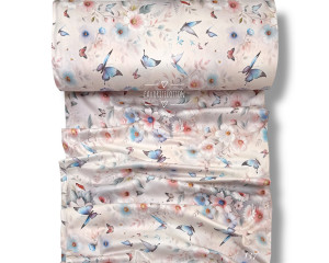 Сатин цветы 137