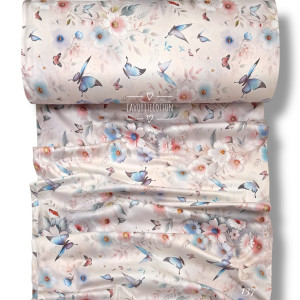 Сатин цветы 137