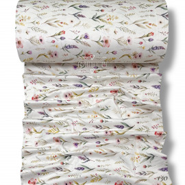 Сатин цветы 130