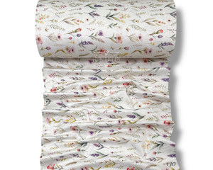 Сатин цветы 130