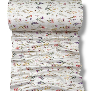 Сатин цветы 130