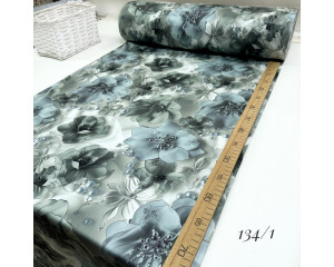 Сатин цветы 134/1