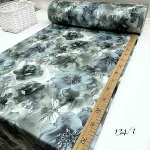 Сатин цветы 134/1