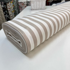 DUCK полоска серый жемчуг круп