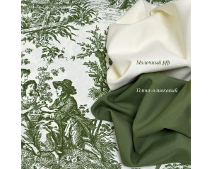 DUCK Туаль-де-Жуи тёмно-оливковый