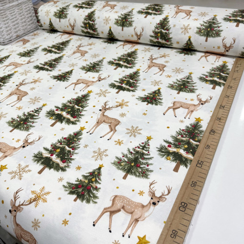 DUCK олени бежевые