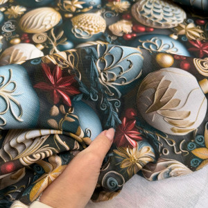 DUCK шары новогодние разноцветные