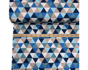 DUCK треугольники синие