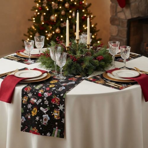 DUCK Merry Christmas чёрный