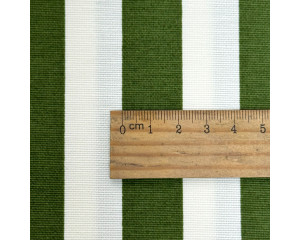 DUCK полоска темно-оливковый круп