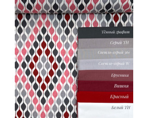 DUCK капли бордовые