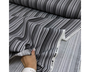 DUCK полоска черно-серая