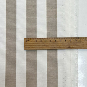 DUCK полоска серый жемчуг круп