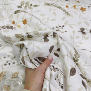 Ранфорс цветы 20