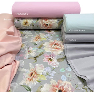 Ранфорс цветы 282