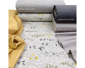 Ранфорс цветы 17