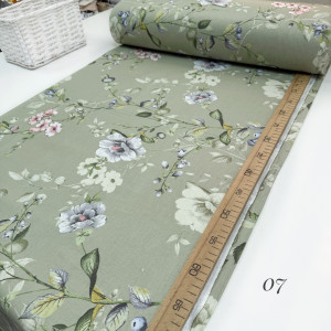 Ранфорс цветы 07