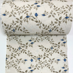 Ранфорс жатый цветы 01