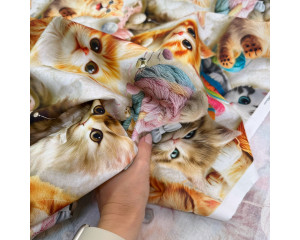 Ранфорс 5D котики