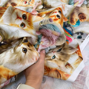 Ранфорс 5D котики