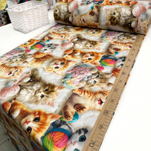 Ранфорс 5D котики