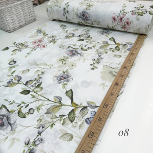 Ранфорс цветы 08