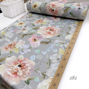 Ранфорс цветы 282