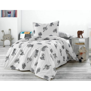 Ранфорс котята серые