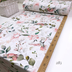 Ранфорс цветы 285