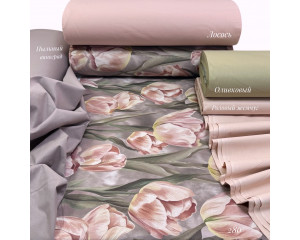 Ранфорс цветы 280