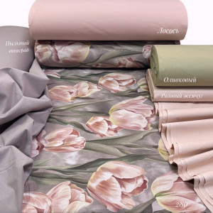 Ранфорс цветы 280