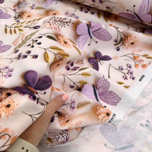 Ранфорс бабочки 278