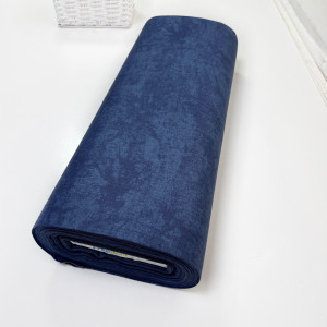 Ранфорс мрамор тёмно-синий