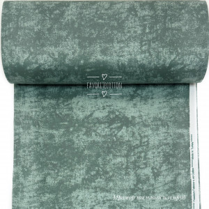 Ранфорс мрамор пыльный изумруд 