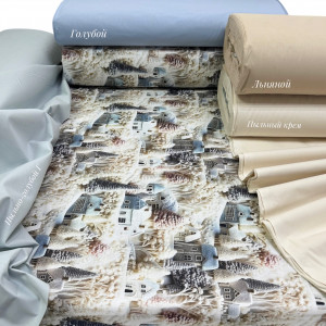 Ранфорс 3d домики