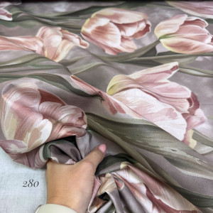 Ранфорс цветы 280