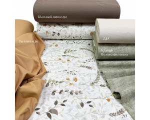 Ранфорс цветы 20