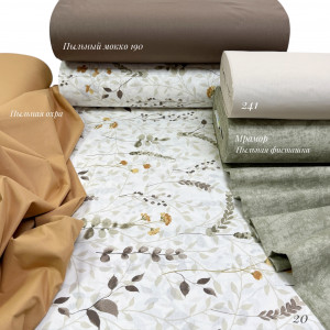 Ранфорс цветы 20