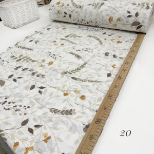 Ранфорс цветы 20