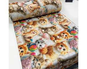 Ранфорс 5D котики