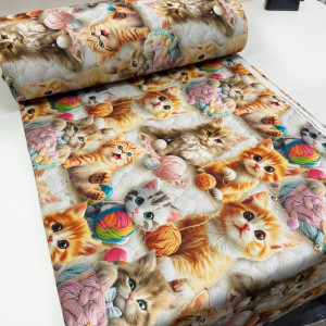 Ранфорс 5D котики