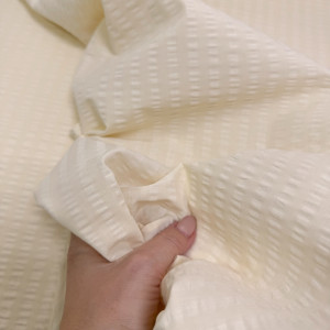 Ранфорс жатый сливочный