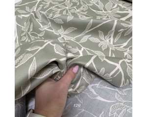 Сатин цветы 129