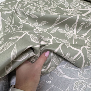 Сатин цветы 129